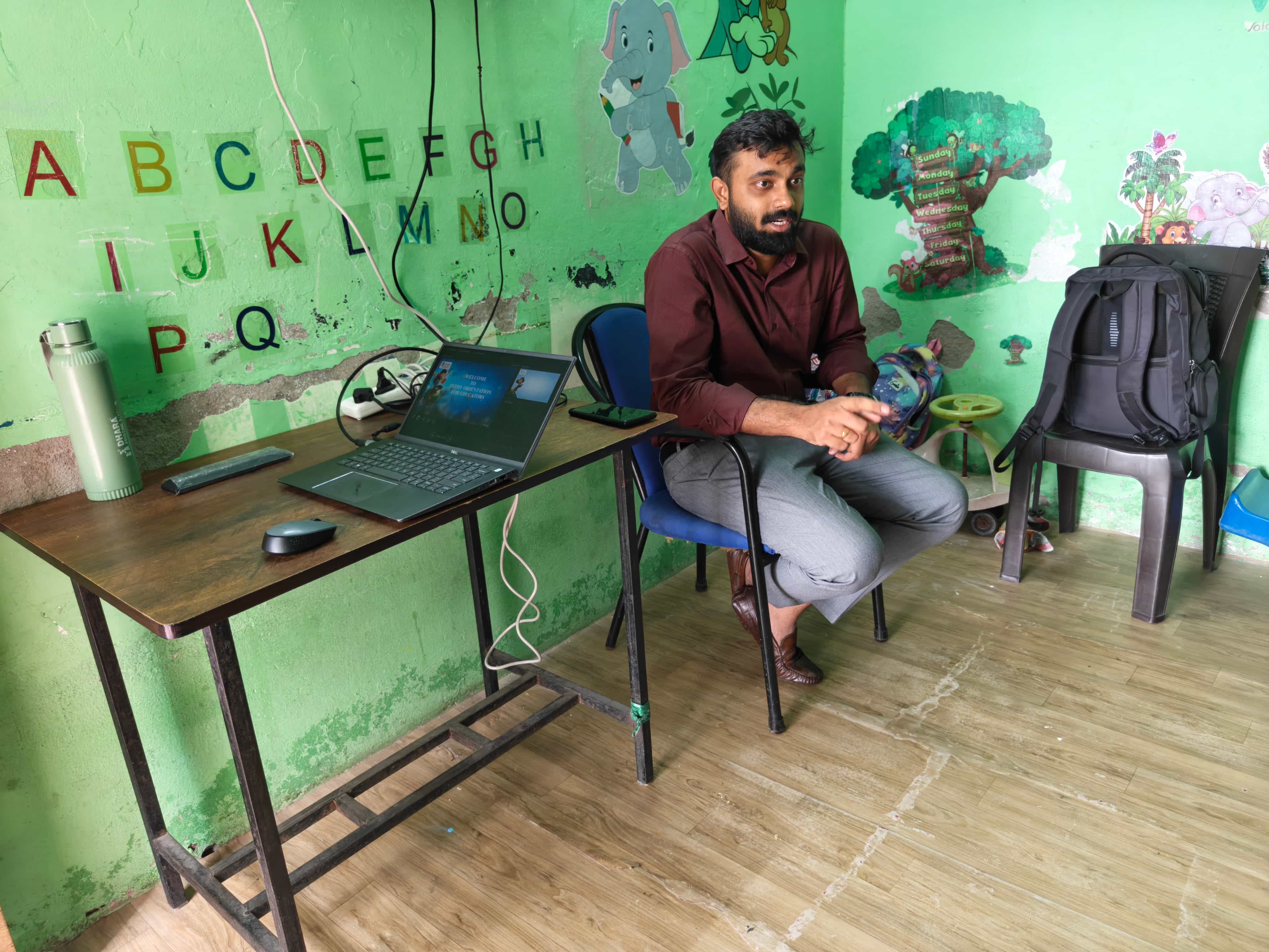 FEFDY Teacher Training Program at Gayatri UP School, Ramalingeshwar Nagar, Vijayawada
