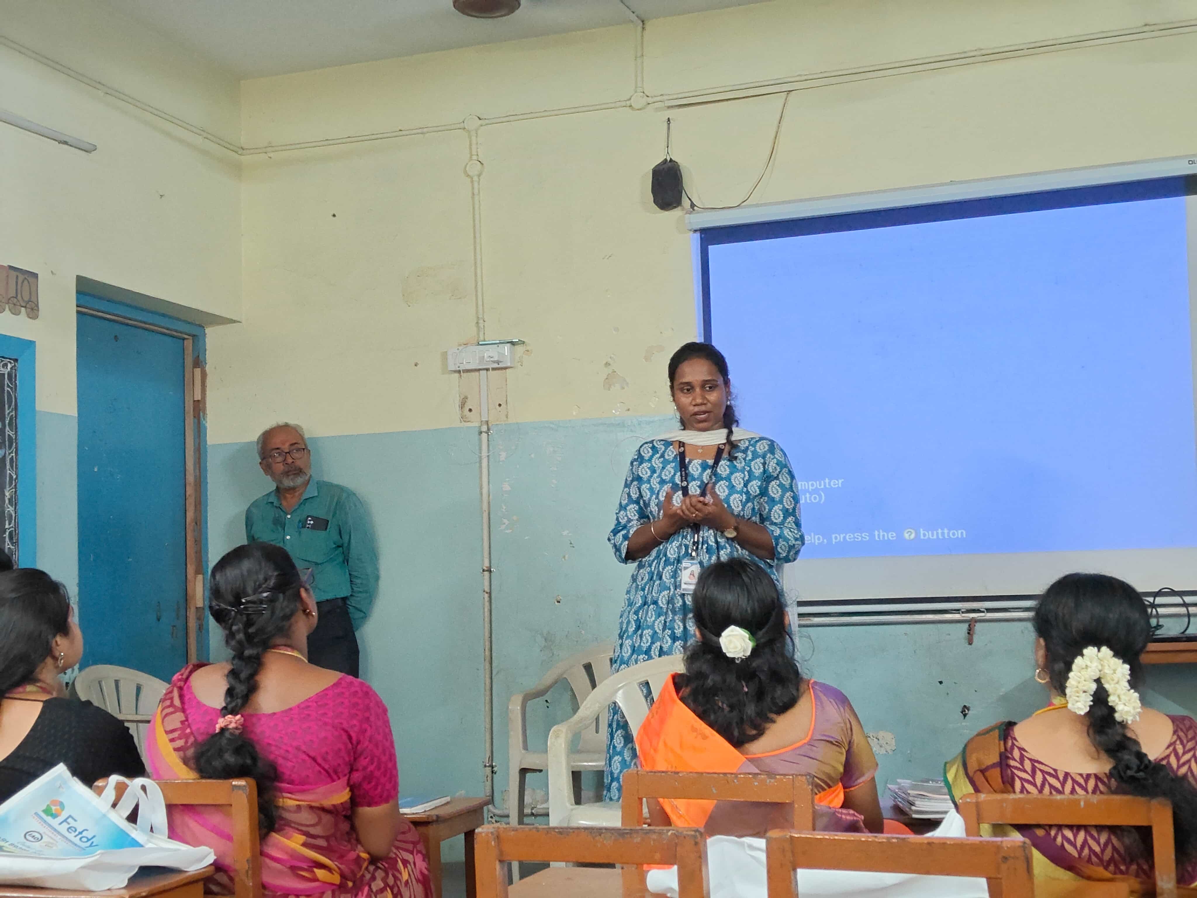 FEFDY Curriculum Orientation and Teacher Training Program at Sri Sitaram Matriculation Higher Secondary School, Mambalam 