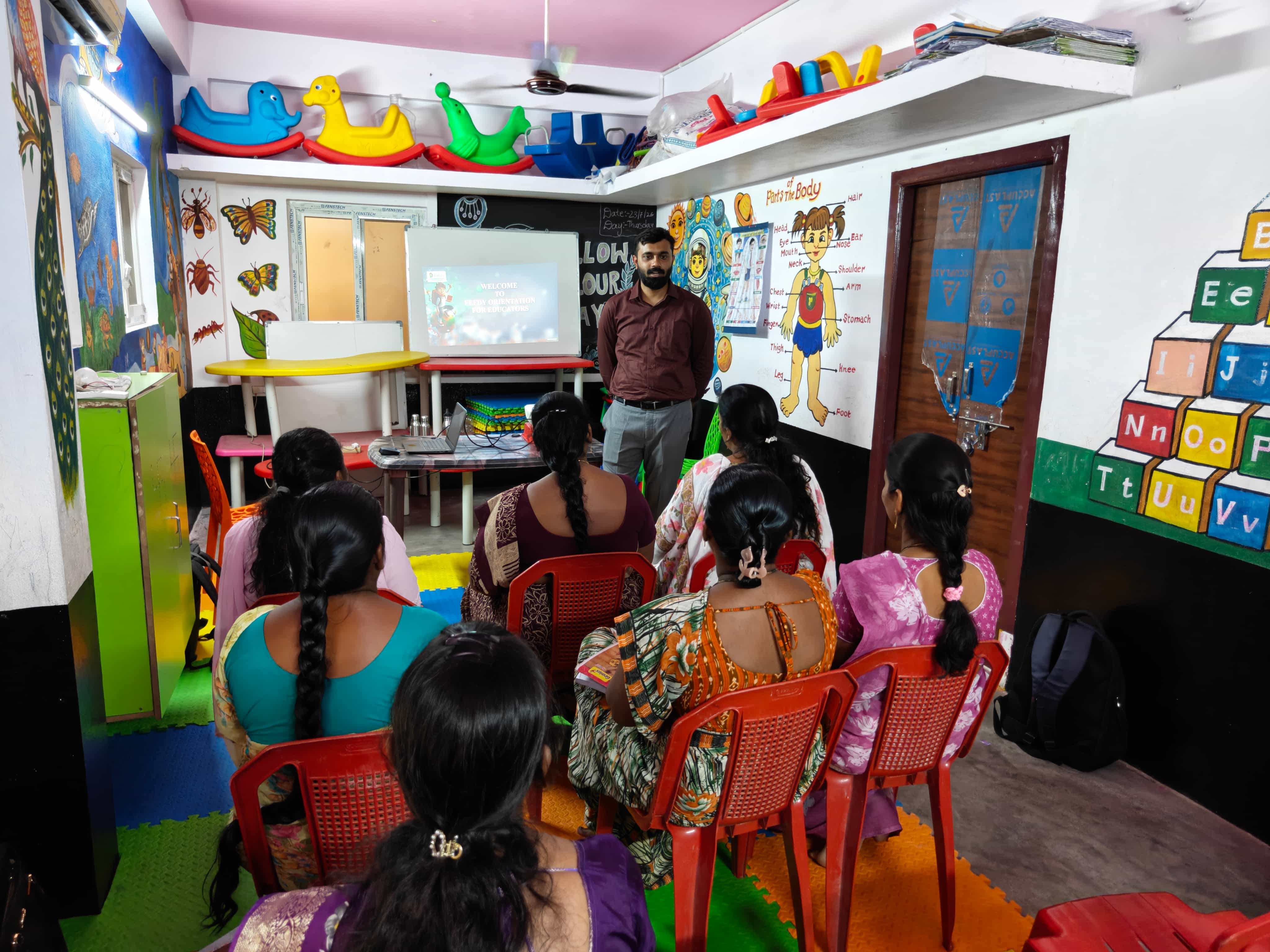 FEFDY Teacher Training Program at Siddharth School, Old Rajarajeshwari Peta, Vijayawada
